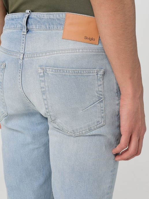 Slim Fit Hellblaue Jeans - Image 3