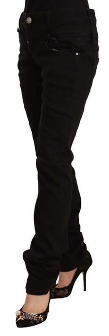 Lässige schwarze Jeans Pan71828 - Image 2