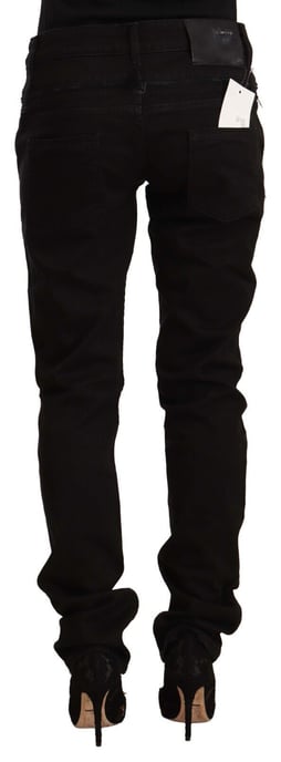 Lässige schwarze Jeans Pan71828 - Image 3