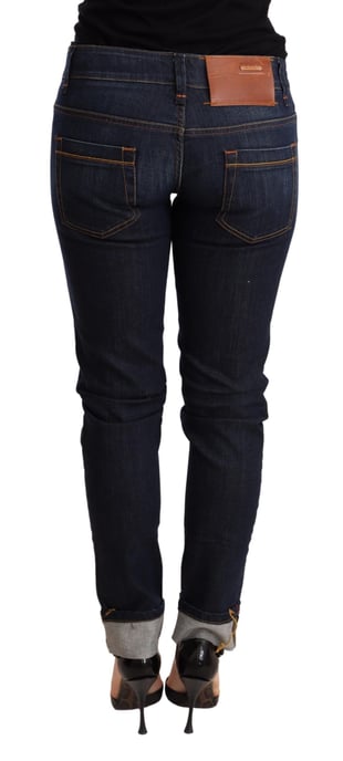 Acht Skinny Jeans Dunkler Waschen - Image 3