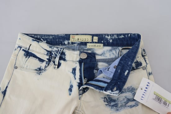 Verwaschene Skinny Jeans mit Used-Look - Image 4
