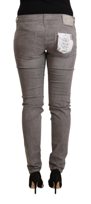 Graue Skinny Jeans - Image 3
