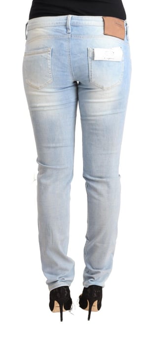 Gerade geschnittene helle Jeans - Image 3