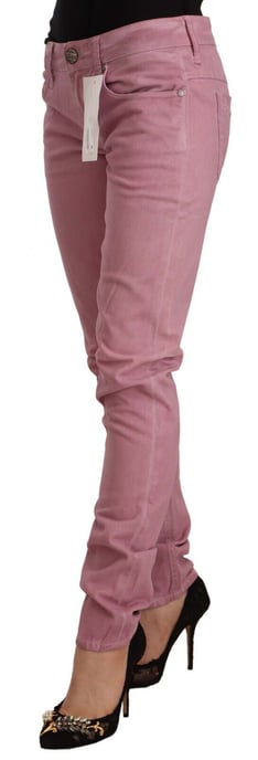 Rosa Jeans Lässiger Stil - Image 2