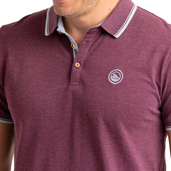 Herren Polohemd mit kurzem Arm, Baumwoll-Melange-Strick PRI2636 - Image 2