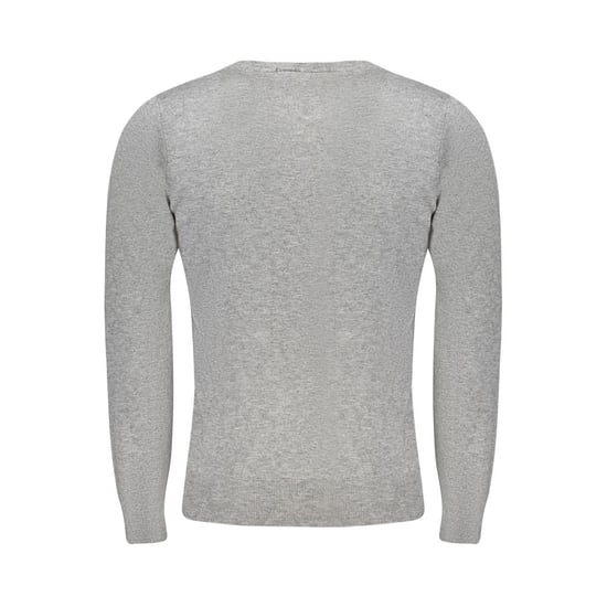 Cavalli Class Graue Viskose Herrenpullover - Image 2