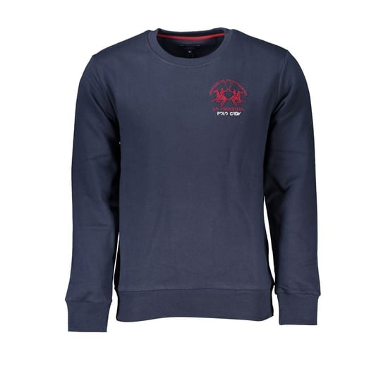 La Martina Blaue Baumwoll-Herren Sweatshirt - Image 1