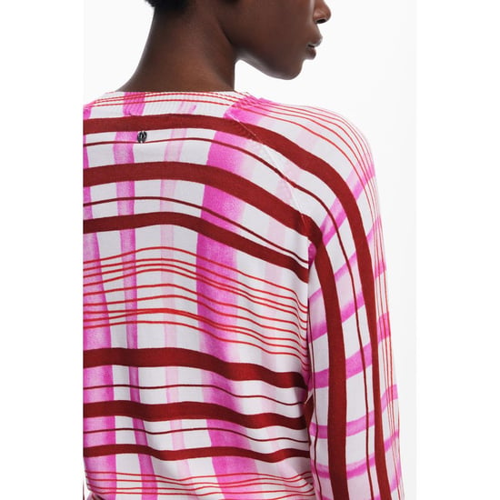 Desigual Rosa Viskose Damenpullover - Image 3