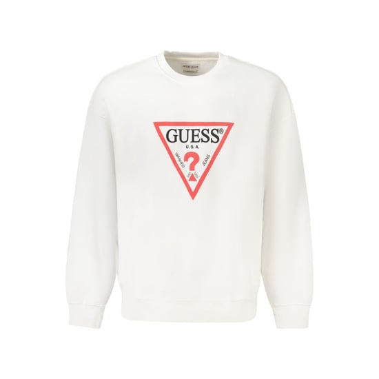 Guess Jeans weißer Baumwollpullover für Herren - Image 1