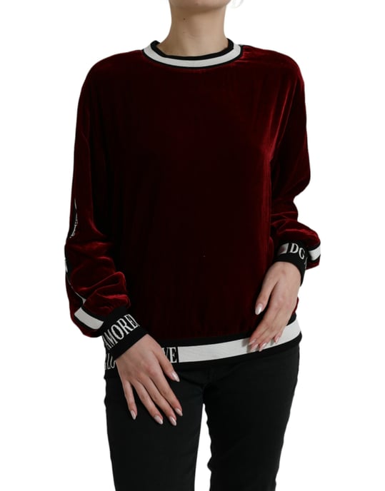 Velours Sweatshirt Amore Stil - Image 1
