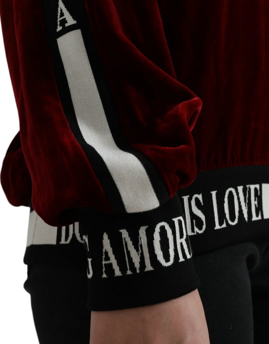Velours Sweatshirt Amore Stil - Image 5