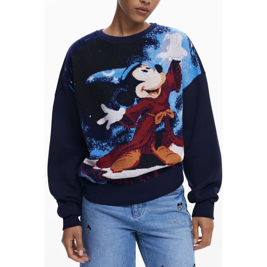 Desigual Blu Baumwoll Damen Sweatshirt - Image 1