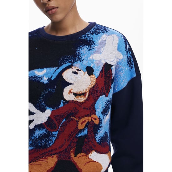Desigual Blu Baumwoll Damen Sweatshirt - Image 3