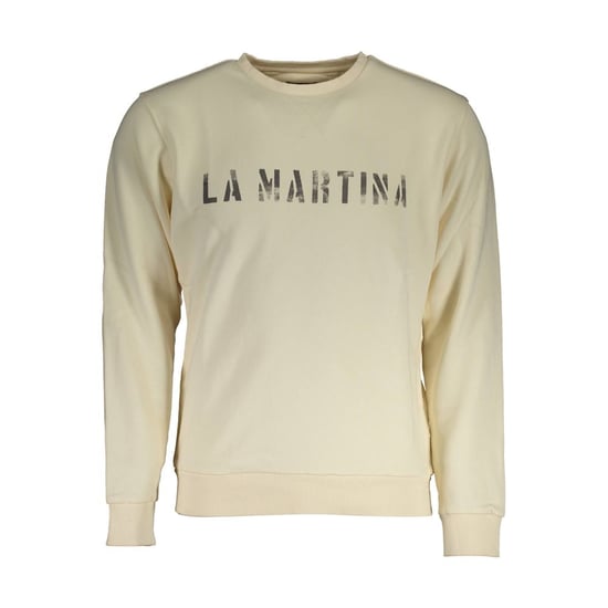 La Martina Bianco Baumwoll-Herren-Sweatshirt - Image 1