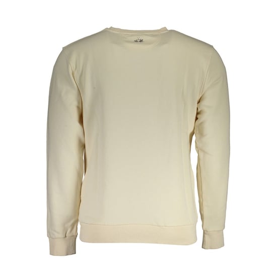 La Martina Bianco Baumwoll-Herren-Sweatshirt - Image 2