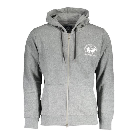 La Martina Grigio Baumwolle Herren Sweatshirt - Image 1