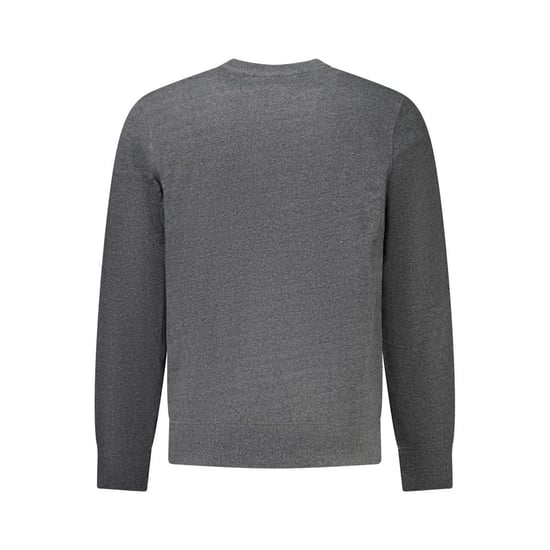 Akademie Militär Grau Recycelte Baumwolle Herren Sweatshirt - Image 2