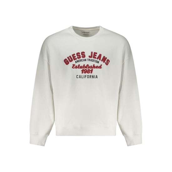 Guess Jeans Weißes Baumwoll-Herren-Sweatshirt - Image 1