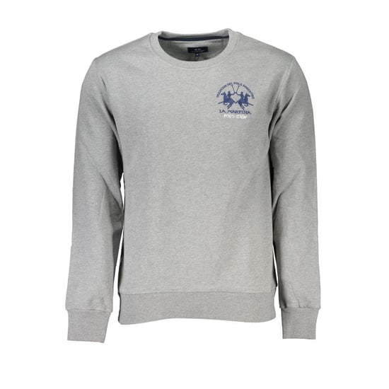 La Martina Grigio Baumwoll Herren Sweatshirt - Image 1