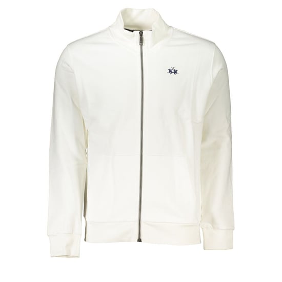 La Martina Bianco Baumwoll-Herren Sweatshirt - Image 1