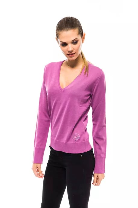 V-Ausschnitt Strickpullover Mo14222 - Image 2