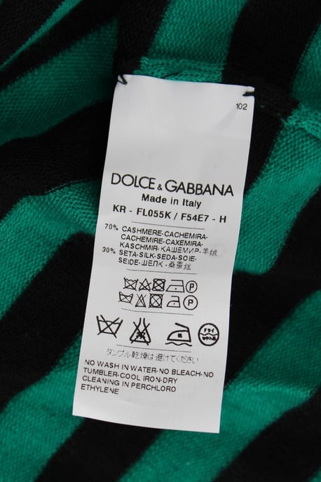 Gestreifter Strickpullover mit langen Ärmeln - Image 6