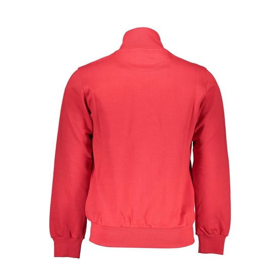 La Martina Rosso Baumwoll Herren Sweatshirt - Image 2