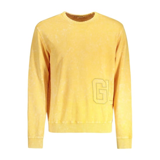 Guess Jeans Gelbes Baumwoll-Herren-Sweatshirt - Image 1