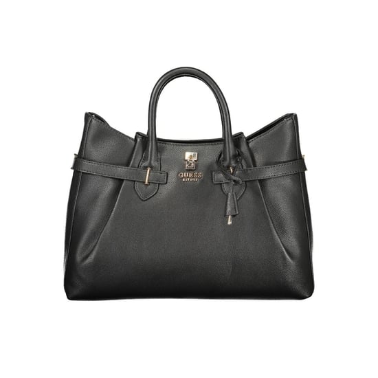 Guess Jeans Schwarze Polyurethan Damen-Handtasche - Image 1