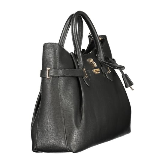Guess Jeans Schwarze Polyurethan Damen-Handtasche - Image 3