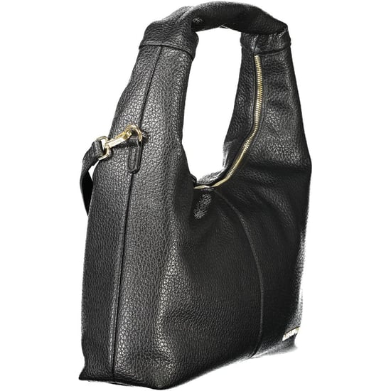 Mario Valentino Schwarze Polyurethan Damen Schultertasche - Image 3