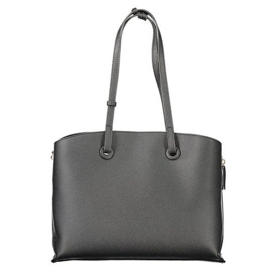 Mario Valentino Schwarze Polyethylen Damenhandtasche - Image 2