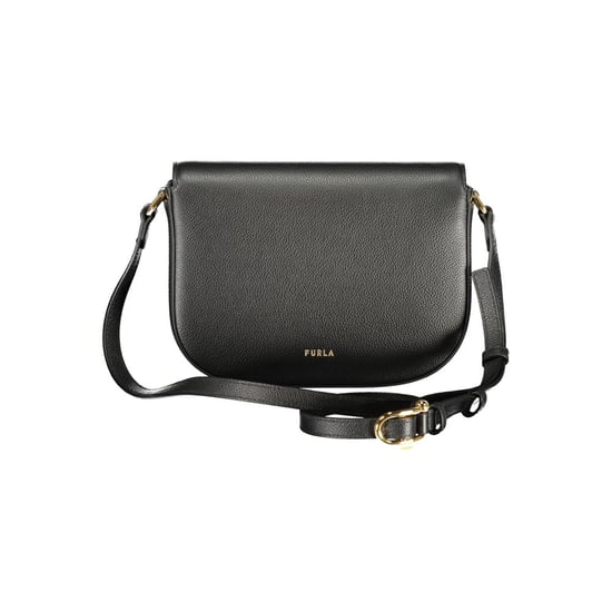 Furla Nero Leder Damen Umhängetasche - Image 2