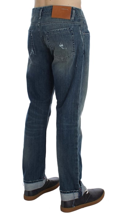 Abgenutzte Straight Leg Jeans - Image 2