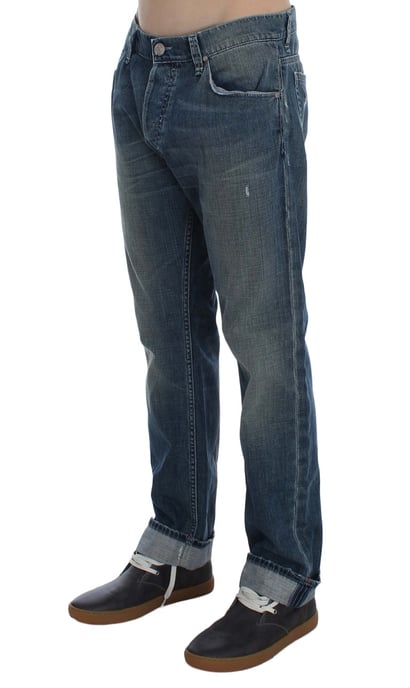 Abgenutzte Straight Leg Jeans - Image 3