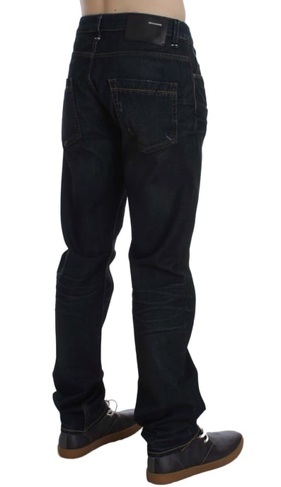 Gerade geschnittene Dunkelblau Jeans - Image 2