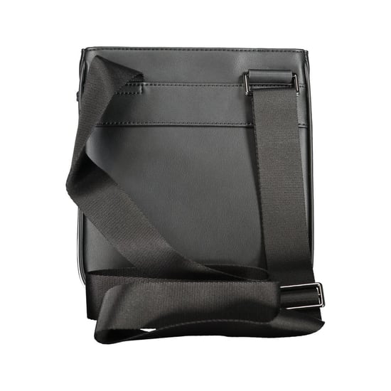 Tommy Hilfiger Schwarze Polyurethan Herren Schultertasche - Image 2