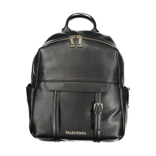 Mario Valentino Schwarzer Polyurethan Damen Rucksack - Image 1