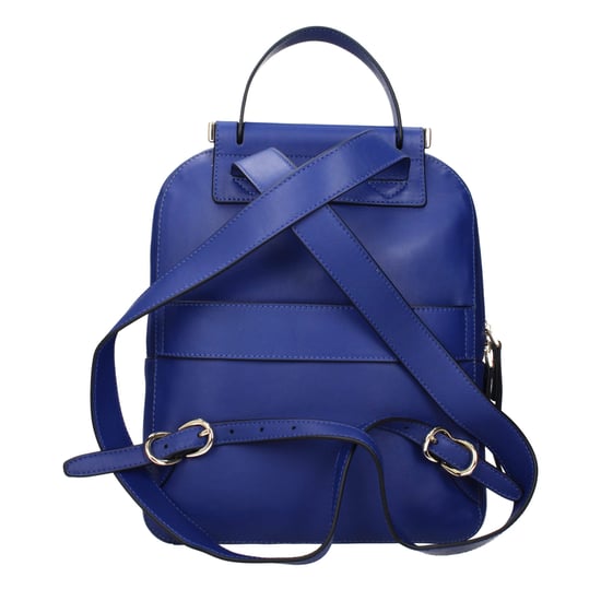 Piquadro Blauer Leder-Rucksack - Image 3