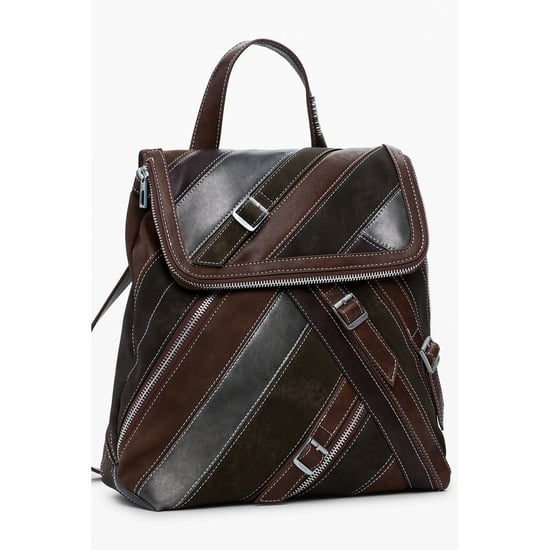 Desigual Marrone Poliurethan Damen Rucksack - Image 2