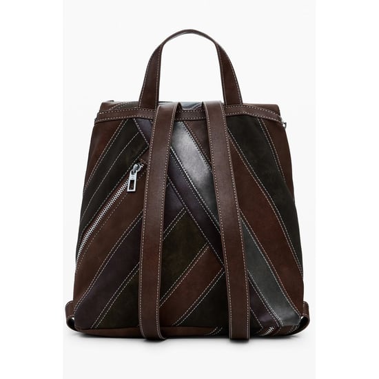 Desigual Marrone Poliurethan Damen Rucksack - Image 3
