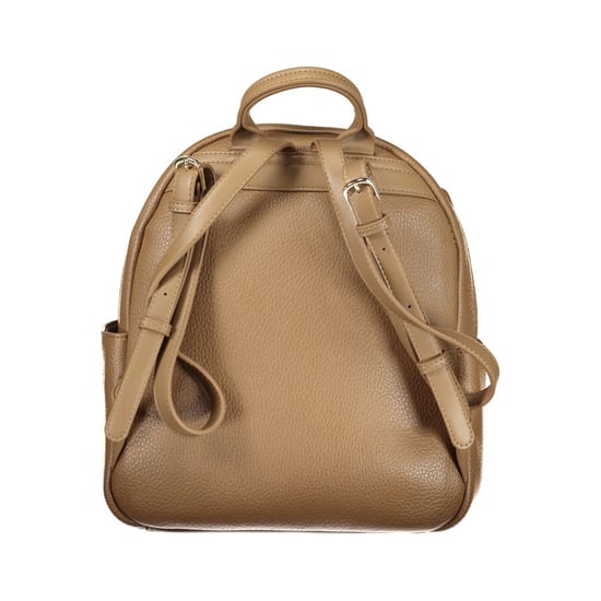 Mario Valentino Marrone Poliurethan Damen Rucksack - Image 2