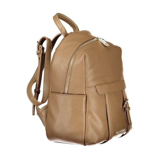 Mario Valentino Marrone Poliurethan Damen Rucksack - Image 3