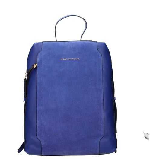 Piquadro Blauer Leder-Rucksack - Image 1