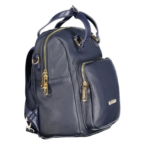 Mario Valentino Blaue Polyurethan Damen Rucksack - Image 3