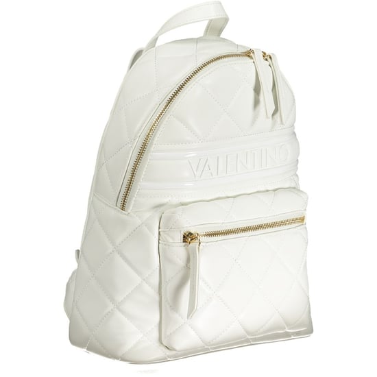 Mario Valentino Bianco Polyurethan Damen Rucksack - Image 3