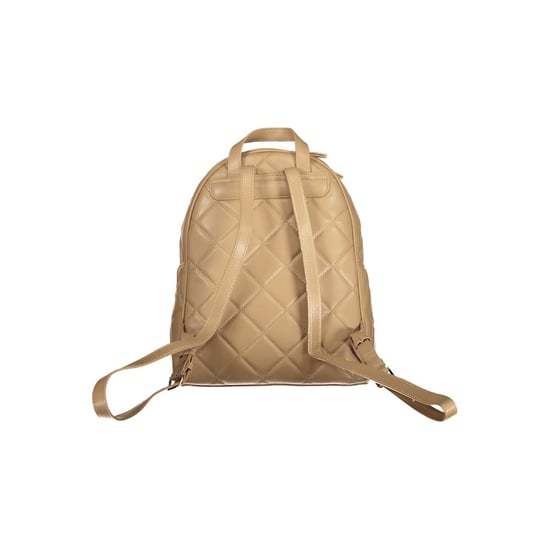 Mario Valentino Beige Polyurethan Damen Rucksack - Image 2