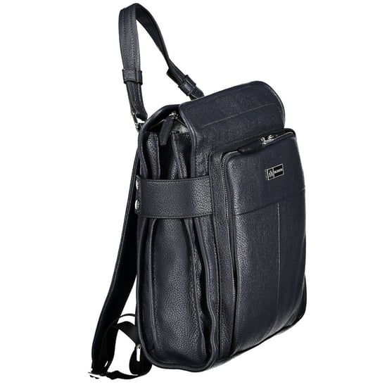 La Martina Blaue Polyurethan Damen Rucksack - Image 3