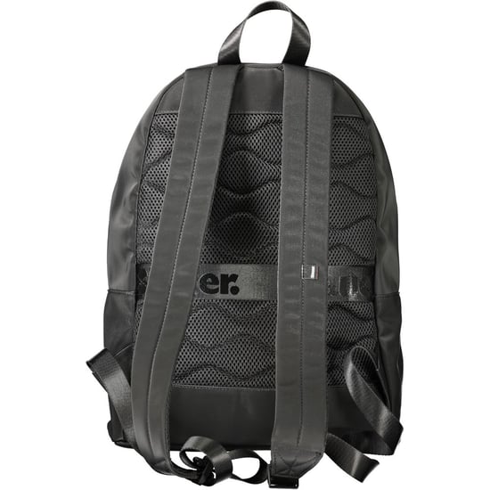 Blauer Schwarzer Polyester Herren Rucksack - Image 2