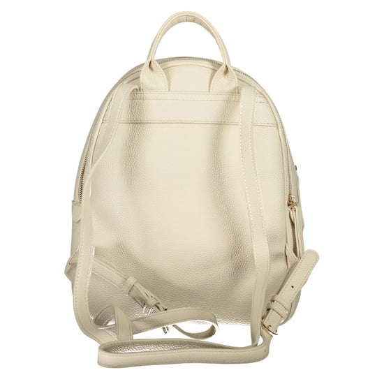 Mario Valentino Beige Polyurethan Damen Rucksack - Image 2